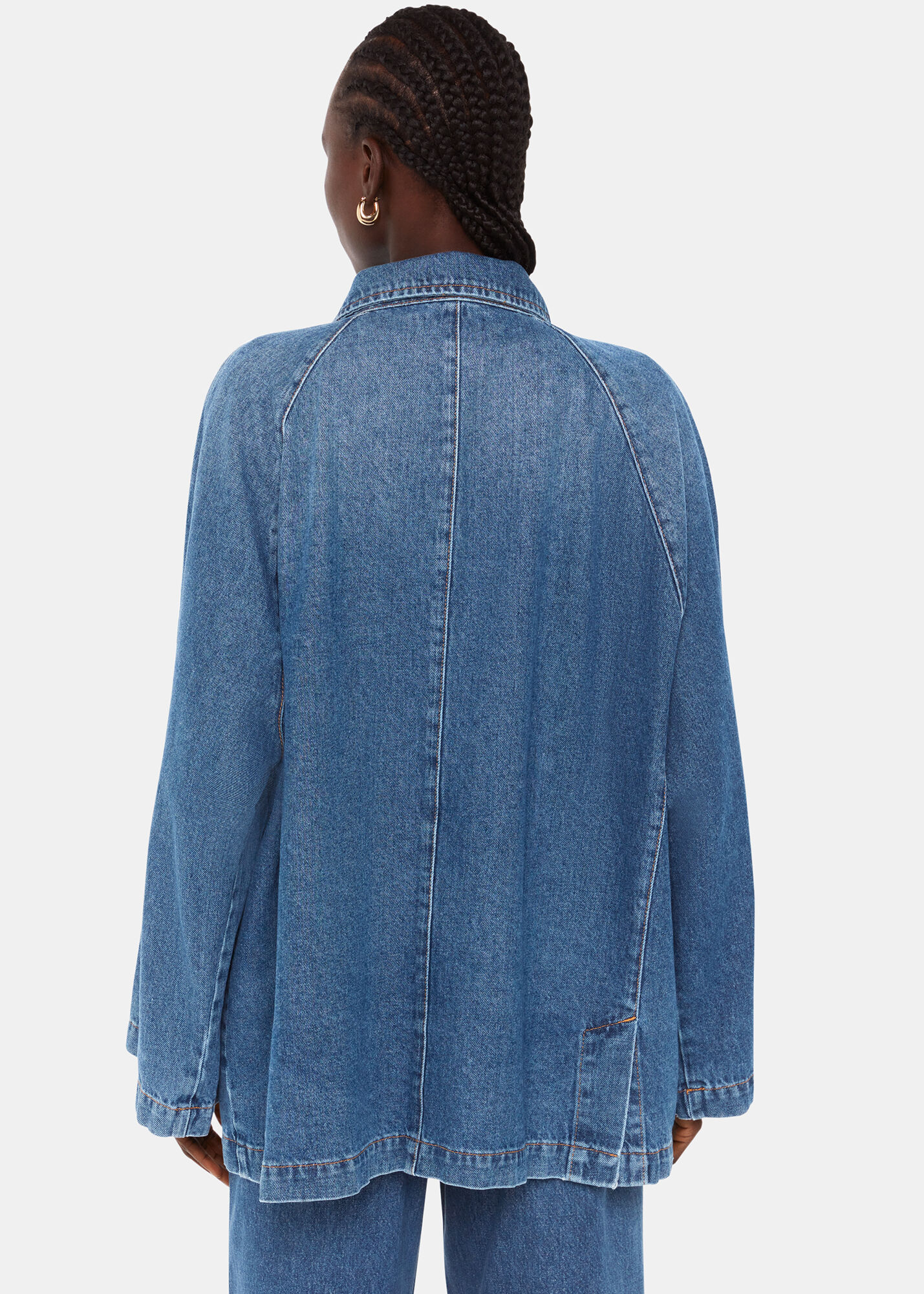whistles-flare-sleeve-denim- whistles-flare-sleeve-denim-