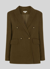 Linen Double Breasted Blazer