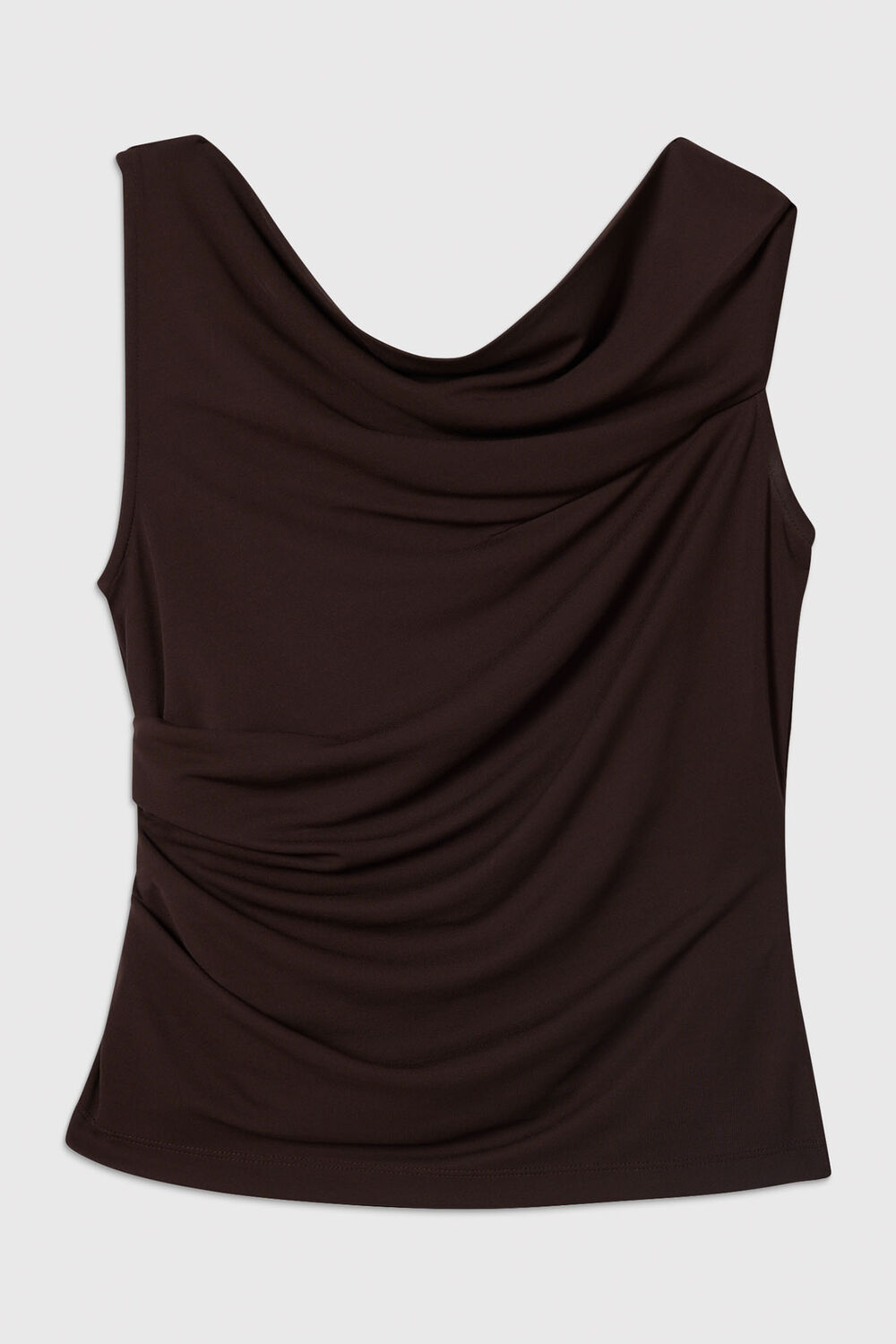 Drape Neck Jersey Top