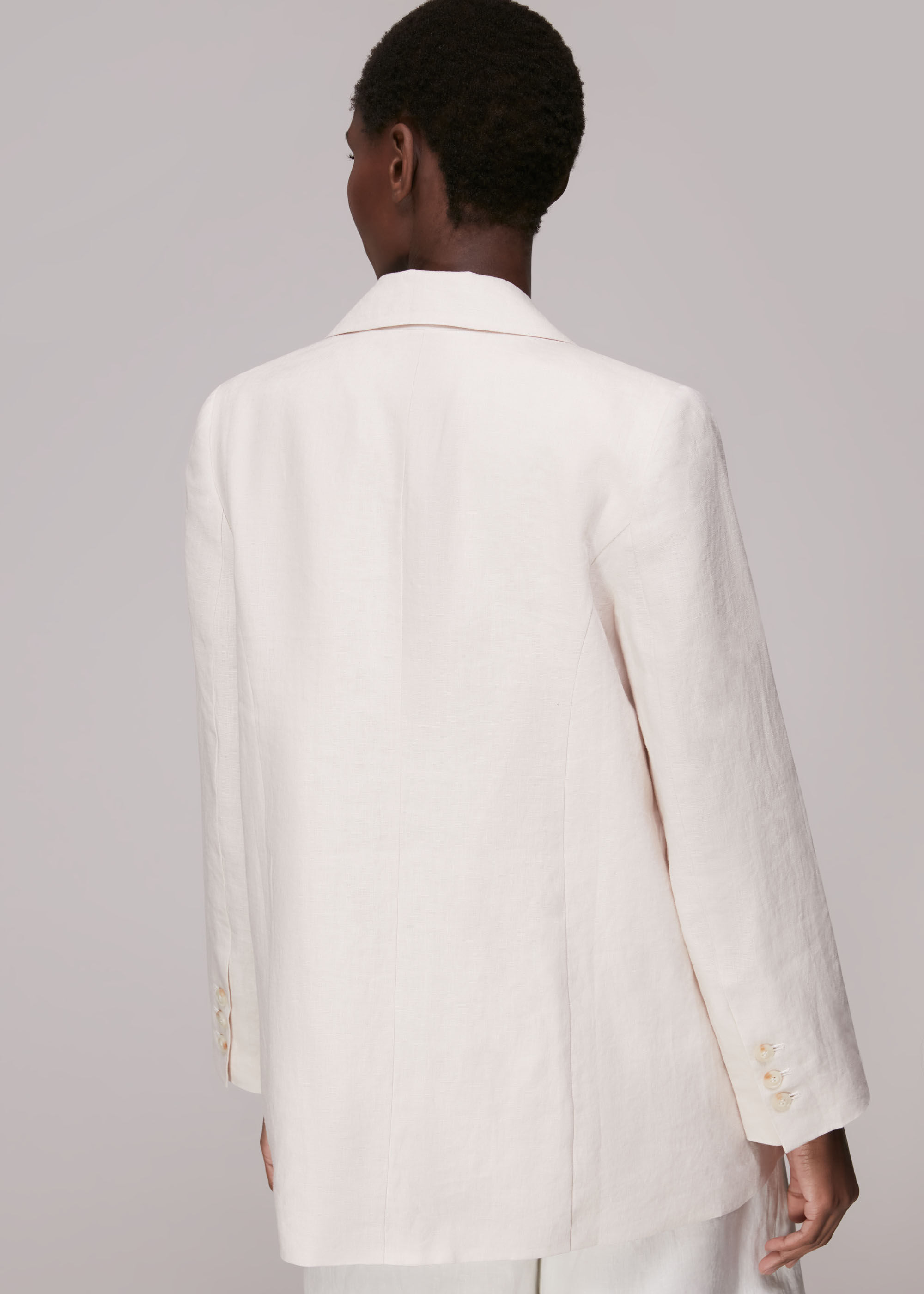 Whistles linen blazer online