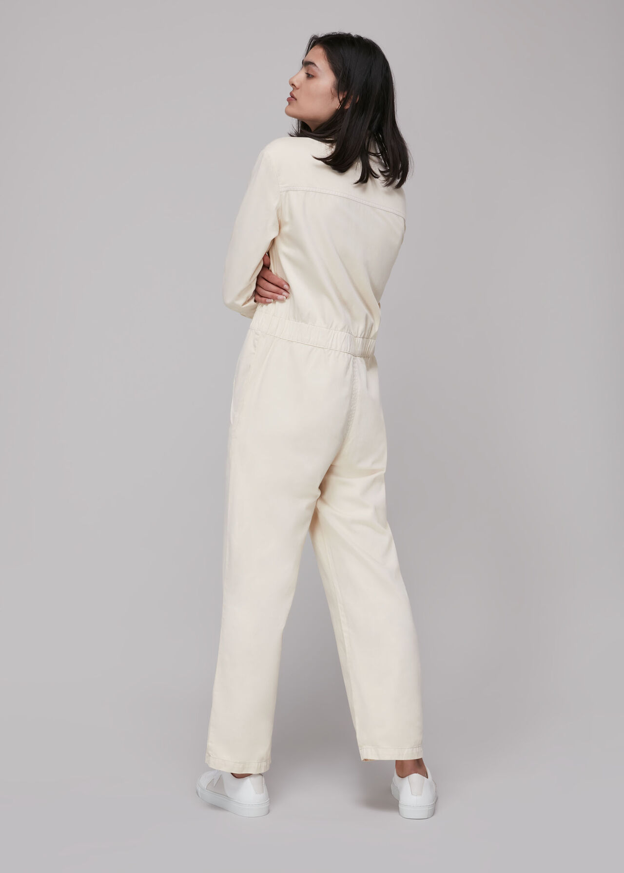 Utility Jumpsuit - White