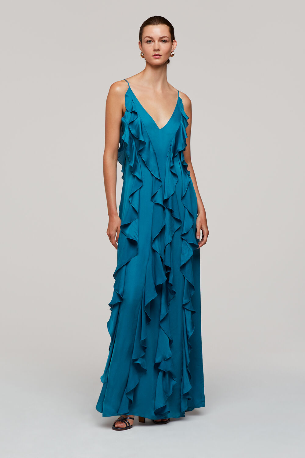 Ruffle Maxi Dress