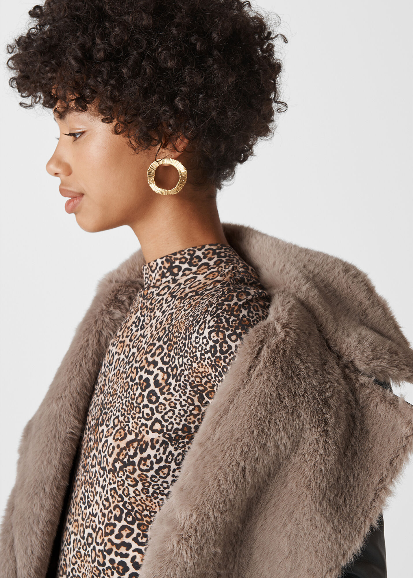 Faux Fur Lined Agnes Whistles US