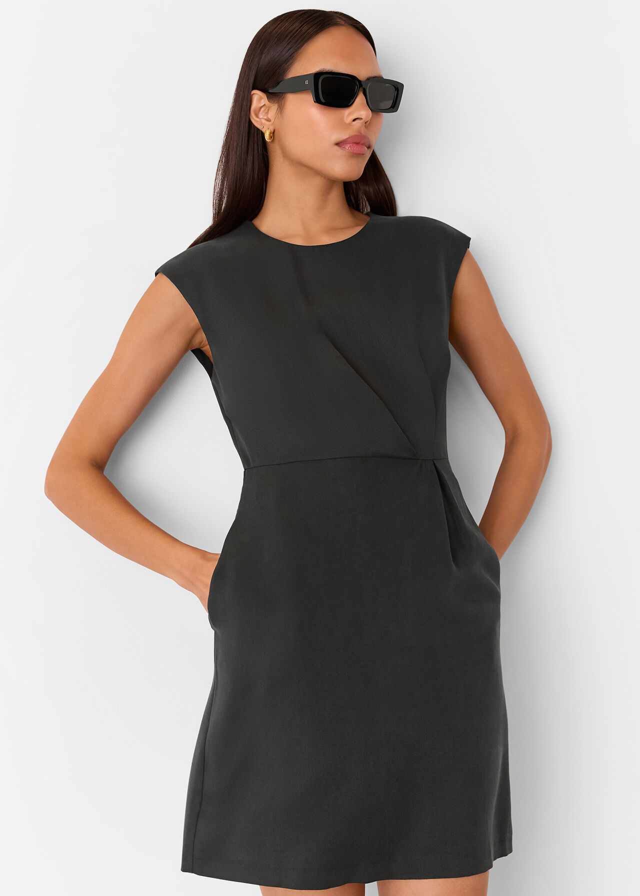Twist Detail Mini Dress