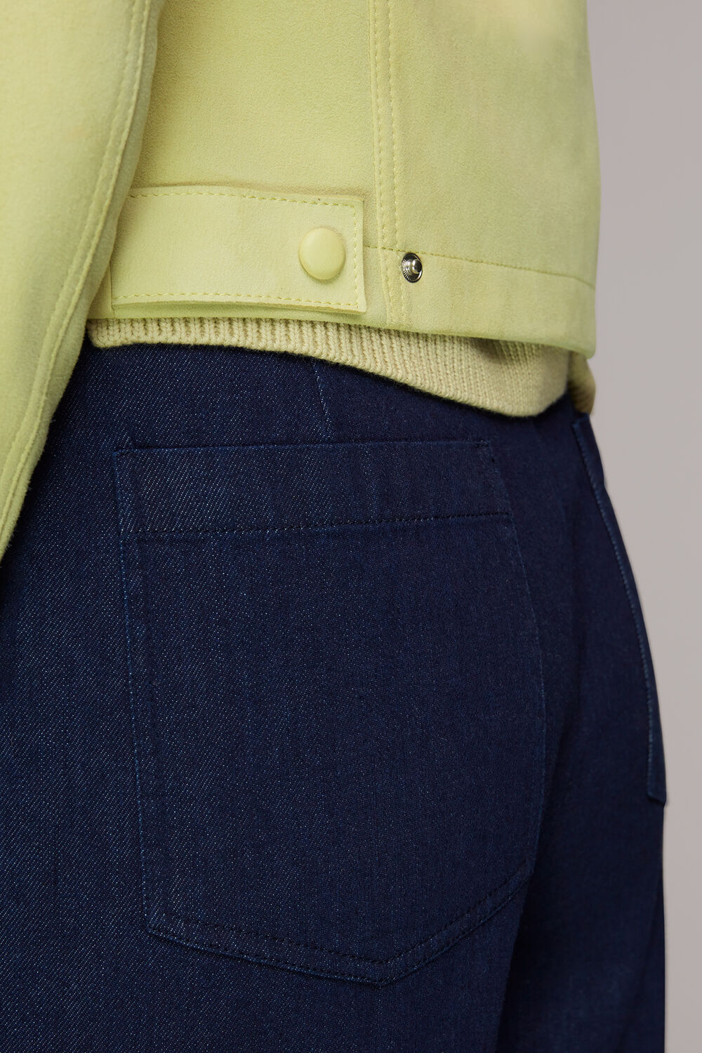 Yuri Cropped Suede Jacket