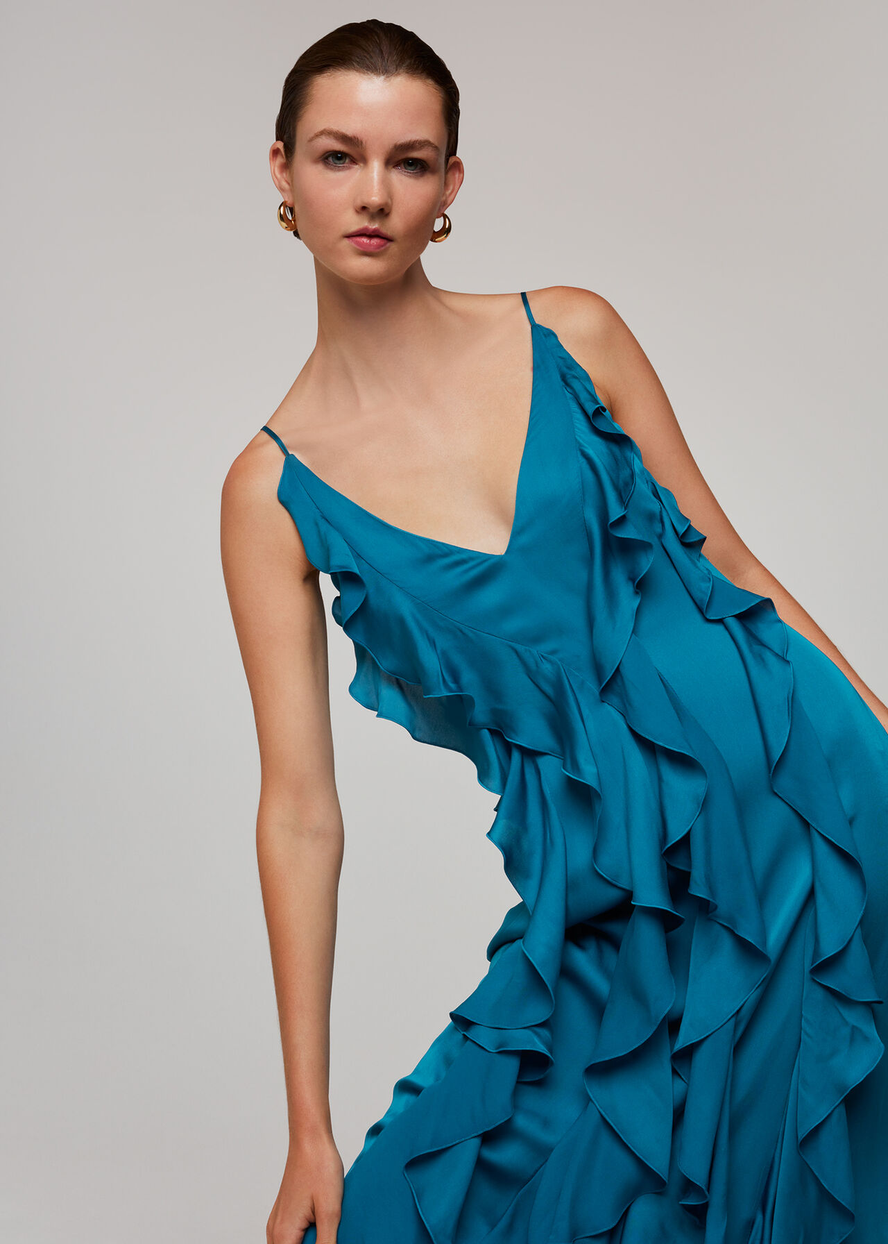 Ruffle Maxi Dress