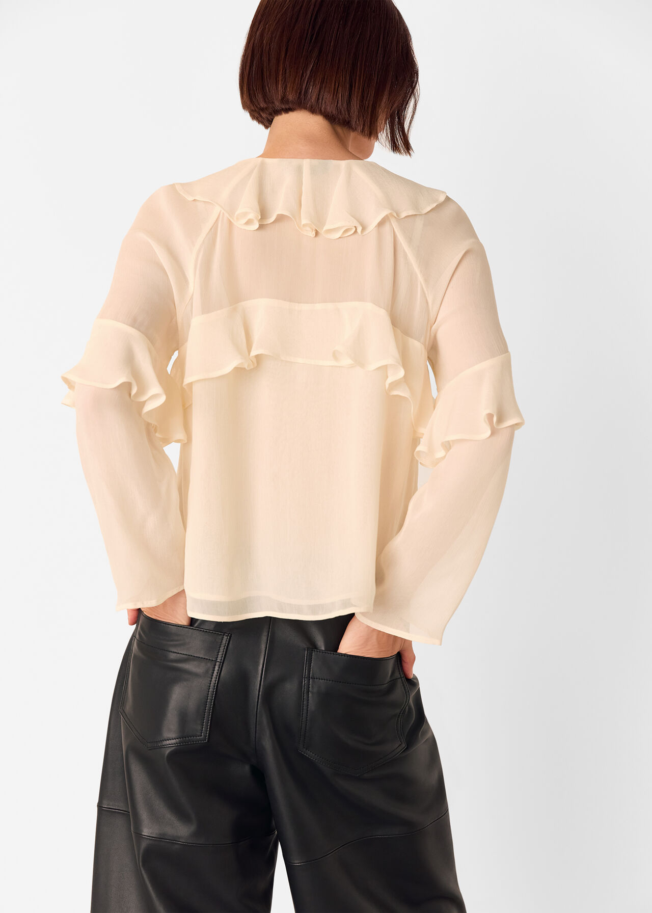Ruffle Frill Blouse