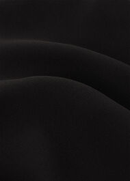 Sheer V Neck Frill Blouse