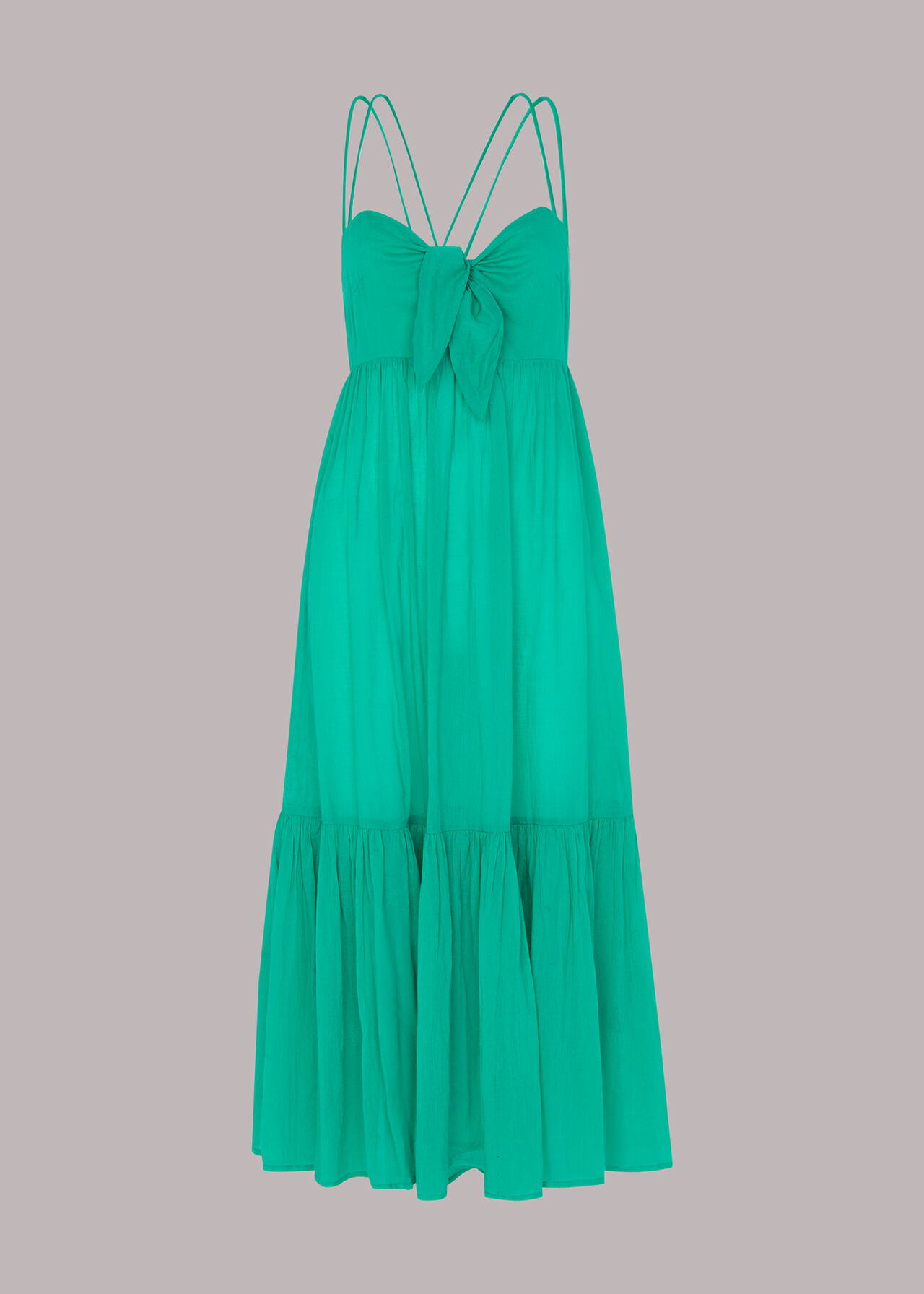 Tie Front Beach Dress
