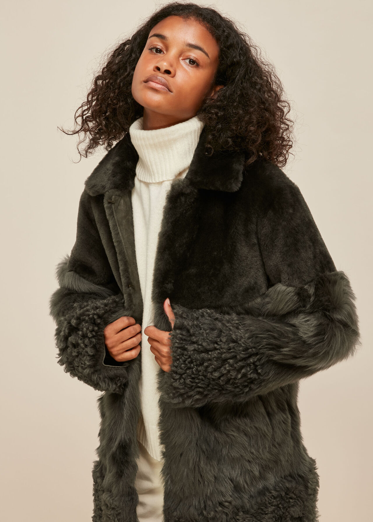 Cosma Shearling Coat