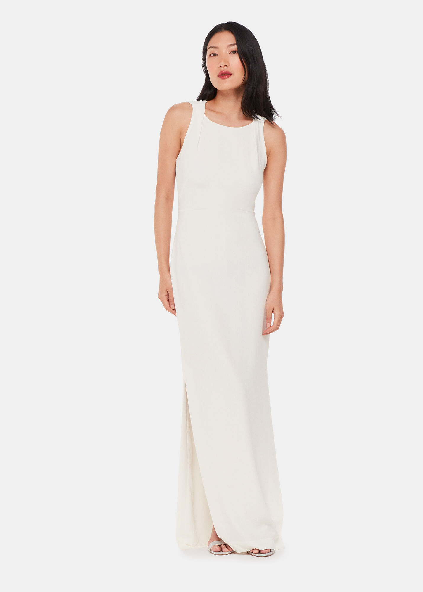Whistles Women Tie Back Maxi Dress