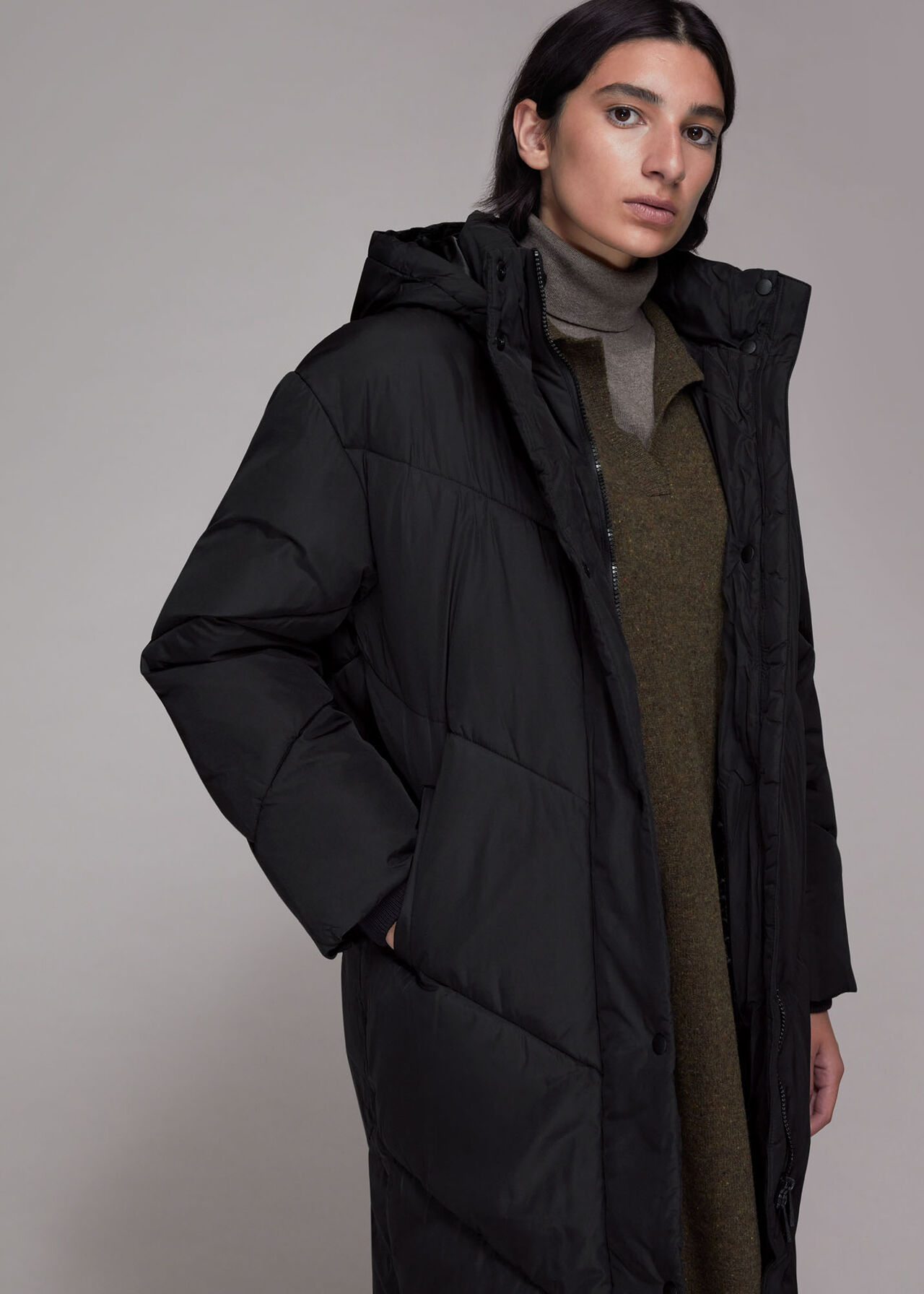 Tessa Hooded Longline Puffer