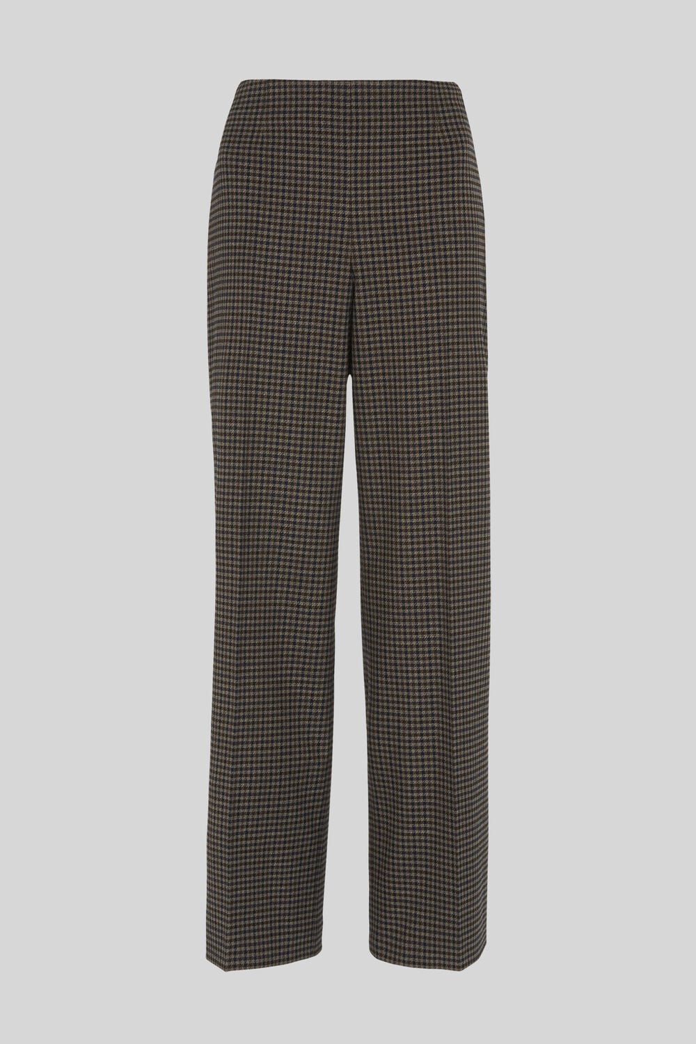 Eleni Check Wide Leg Trouser Multicolour