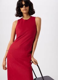 Bias Cut Linen Dress