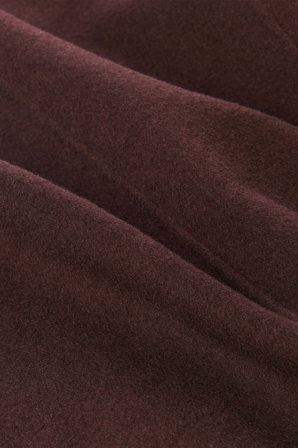 Chocolate Wool Blazer Coat