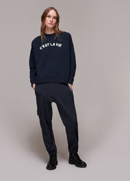 C est La Vie Logo Sweatshirt
