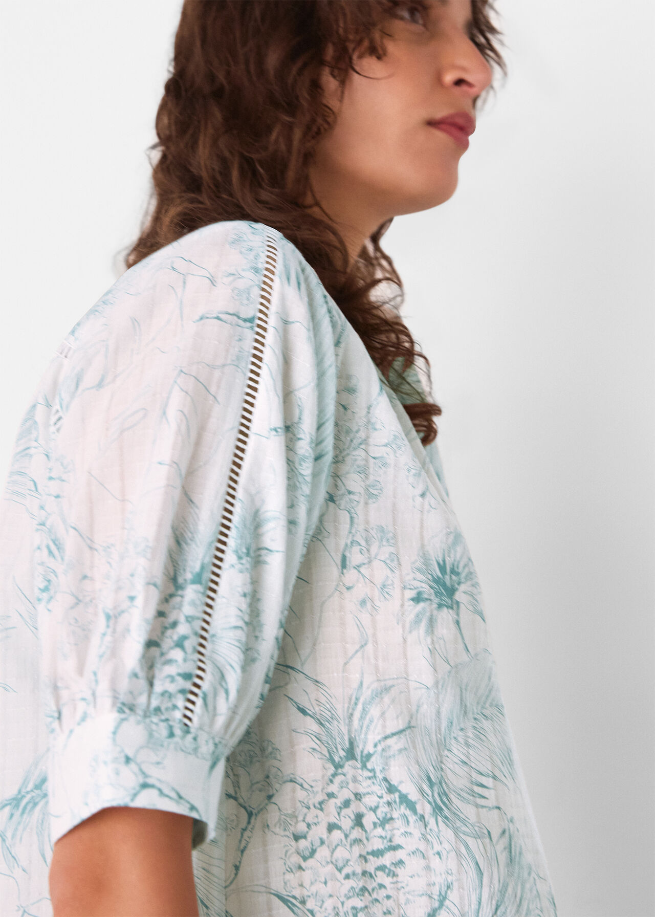 Pineapple Textured Shirt