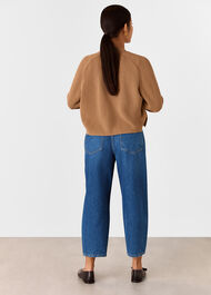 Petite Authentic Barrel Leg Jean