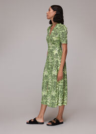 Rowan Hyena Spot Midi Dress