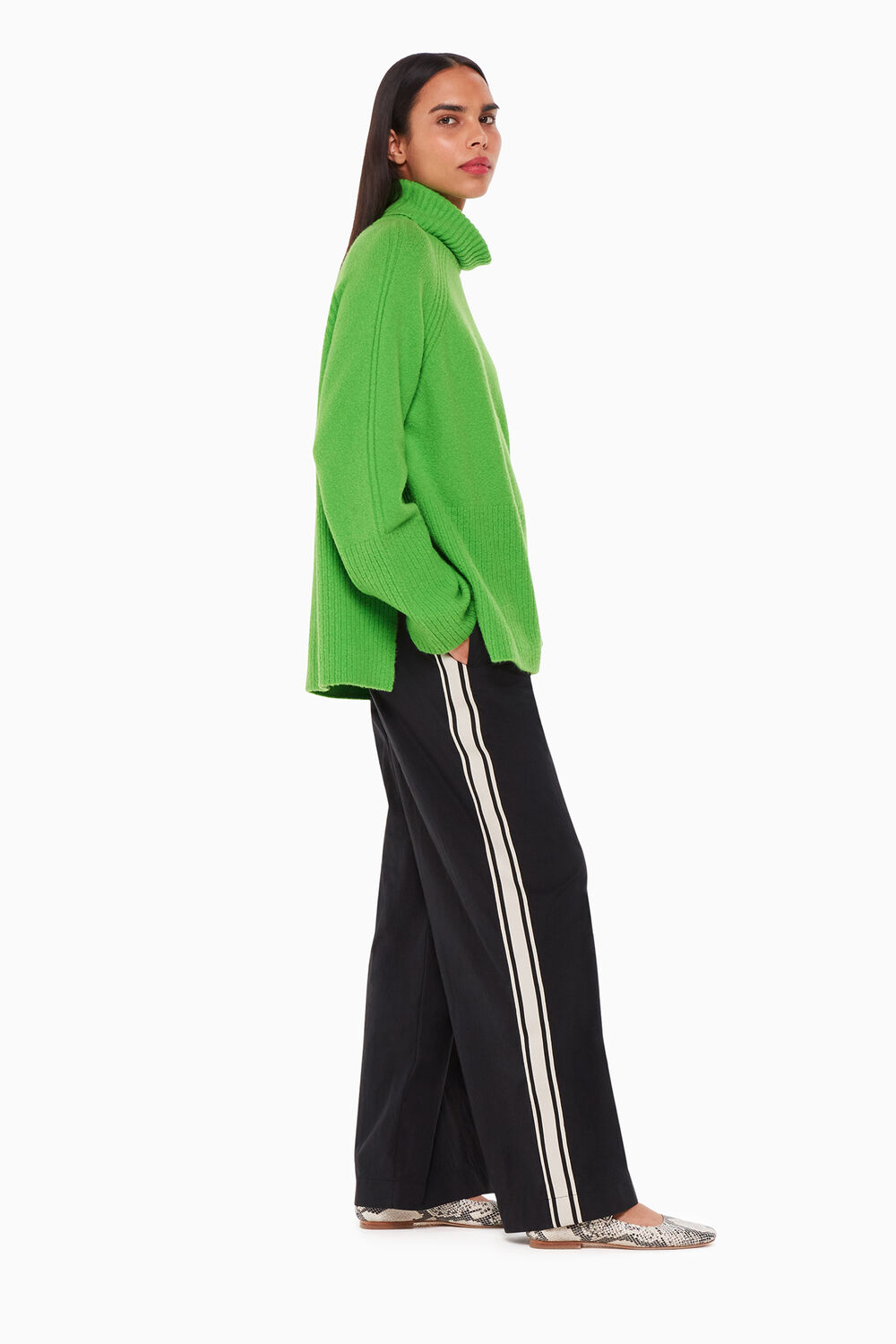 Ezra Side Stripe Trouser