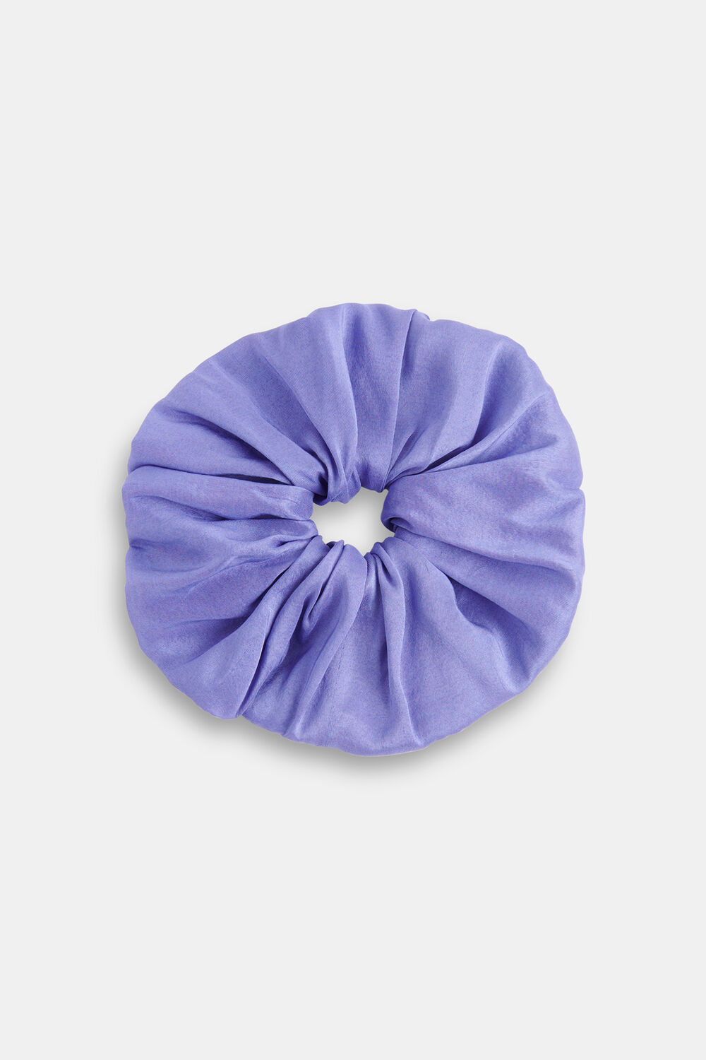 Purple Hai Dupion Scrunchie
