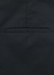 Side Pleat Tapered Trouser