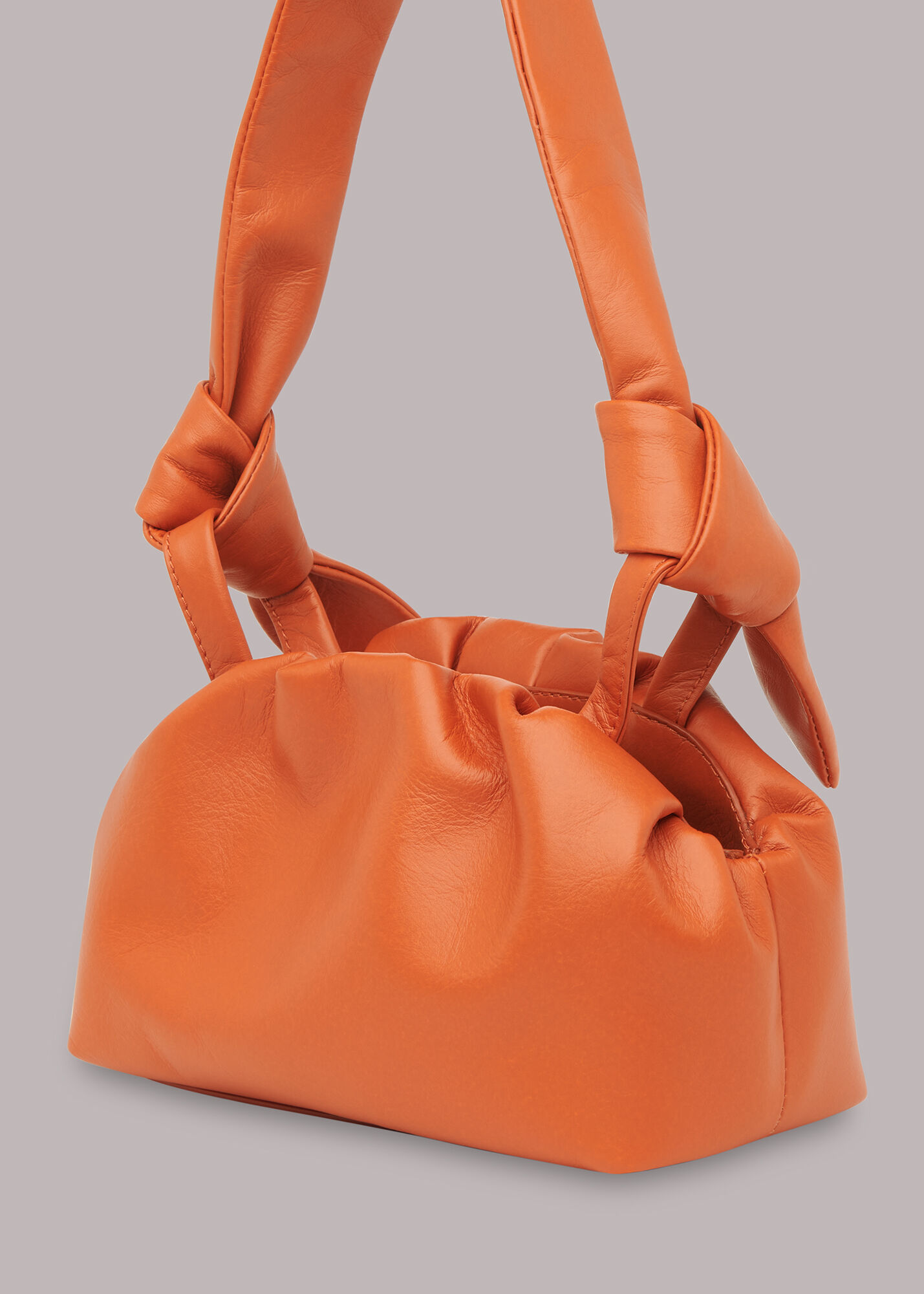 Ruched mini bag sales