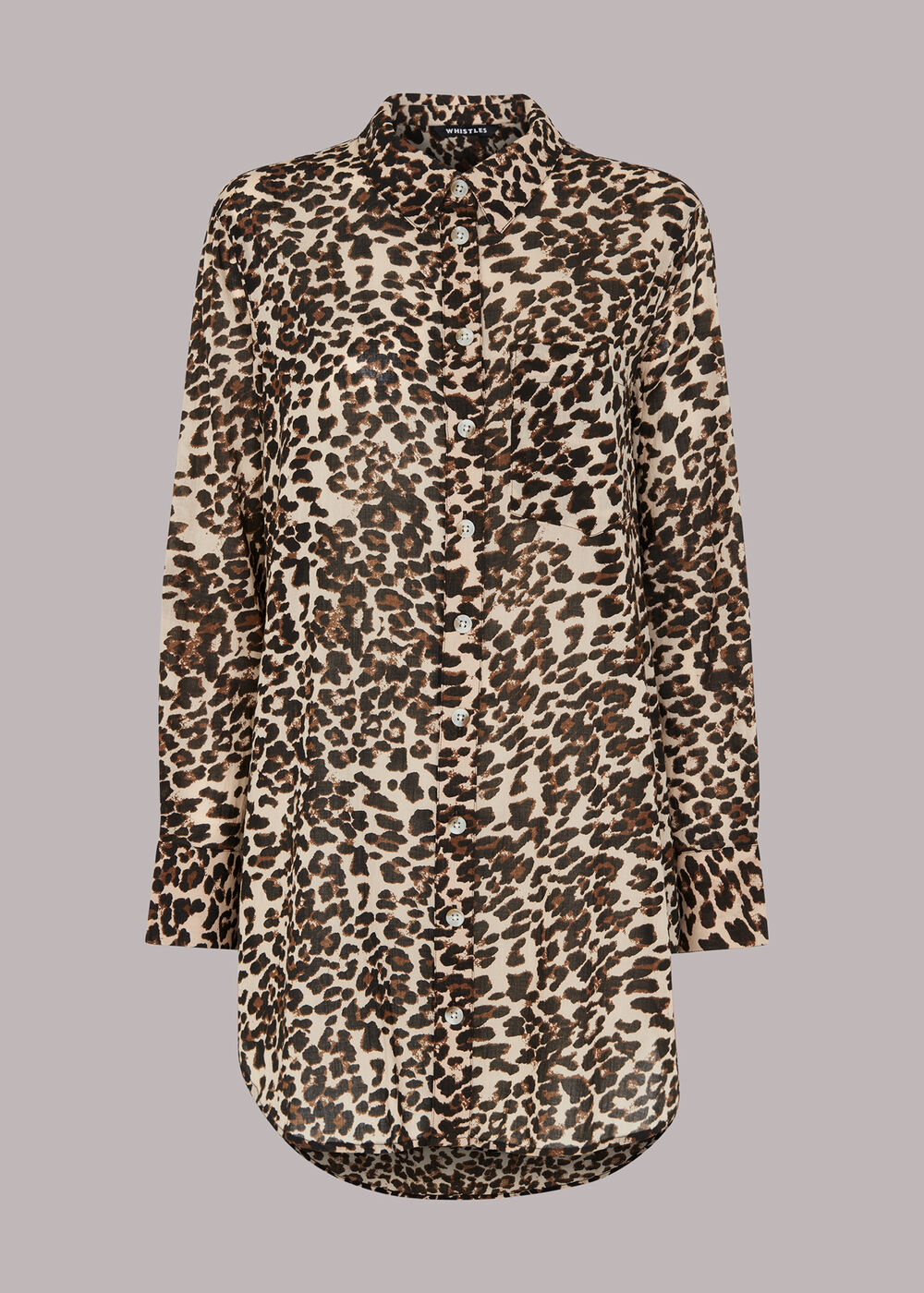 Animal Printed Beach Shirt