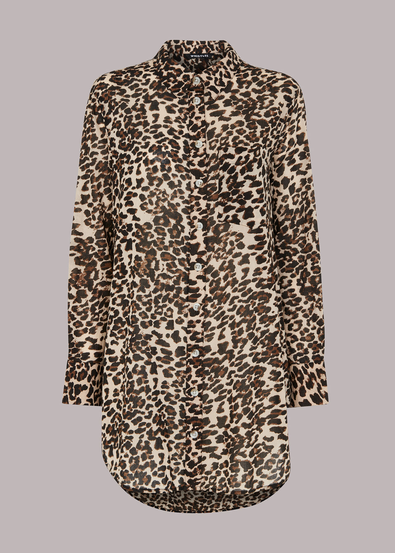 Animal Printed Beach Shirt