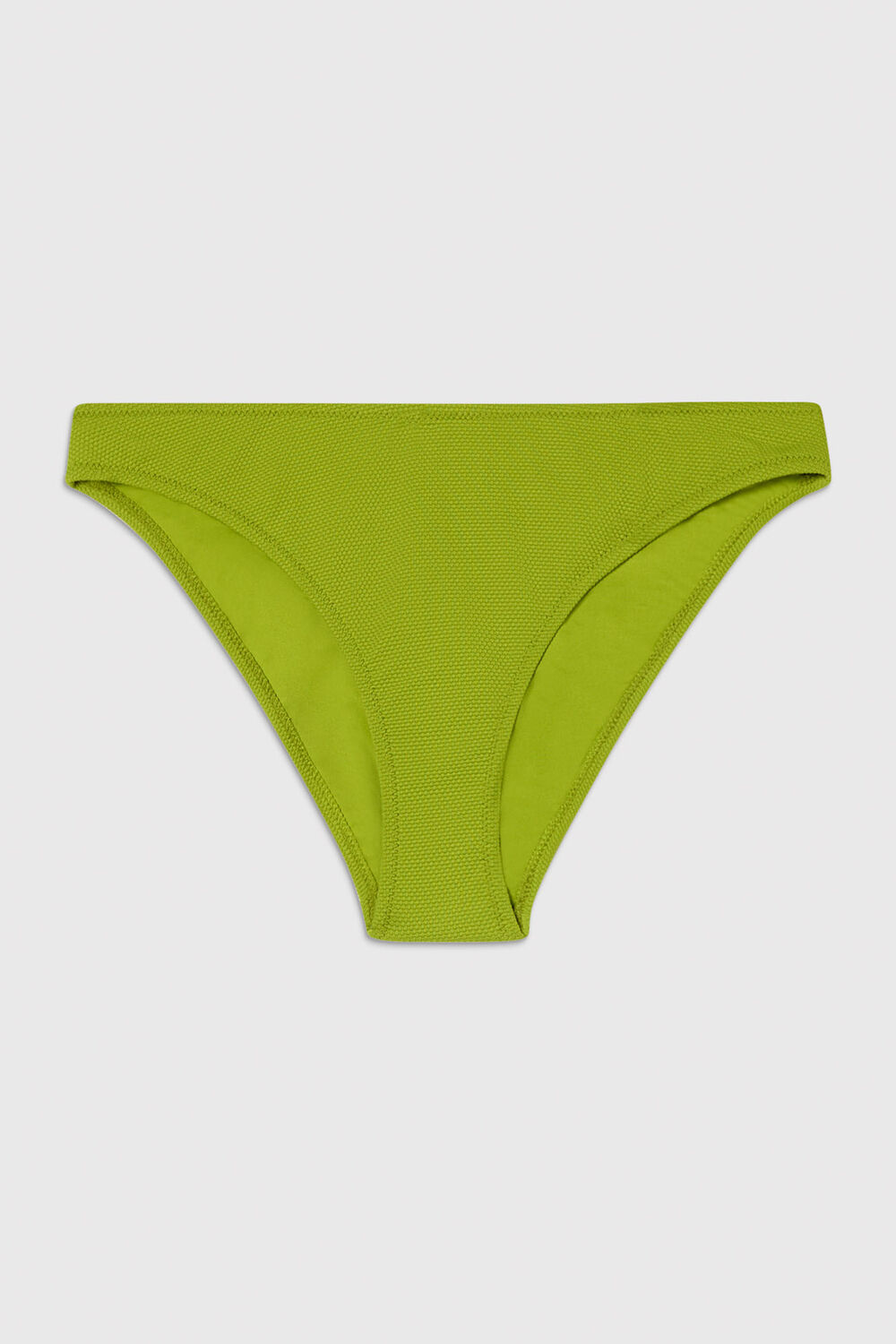 Green Textured Bikini Bottom