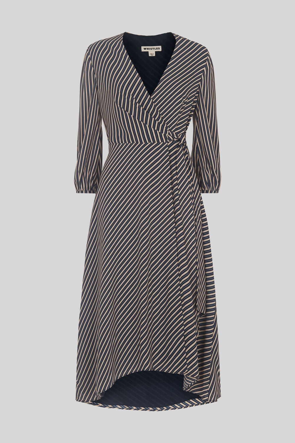 Stripe Callie Wrap Dress Multicolour