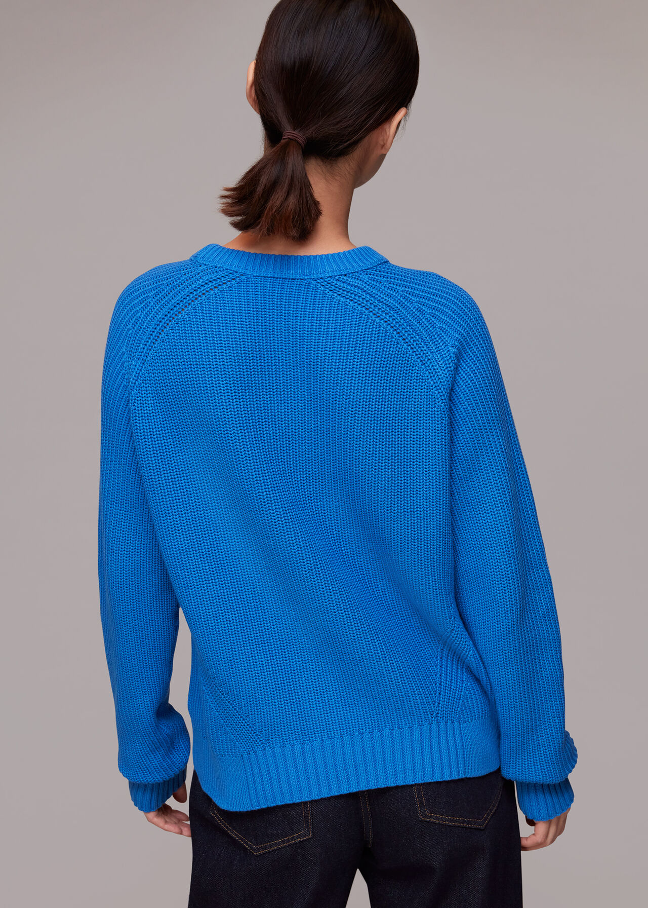 Rib Crew Neck Jumper