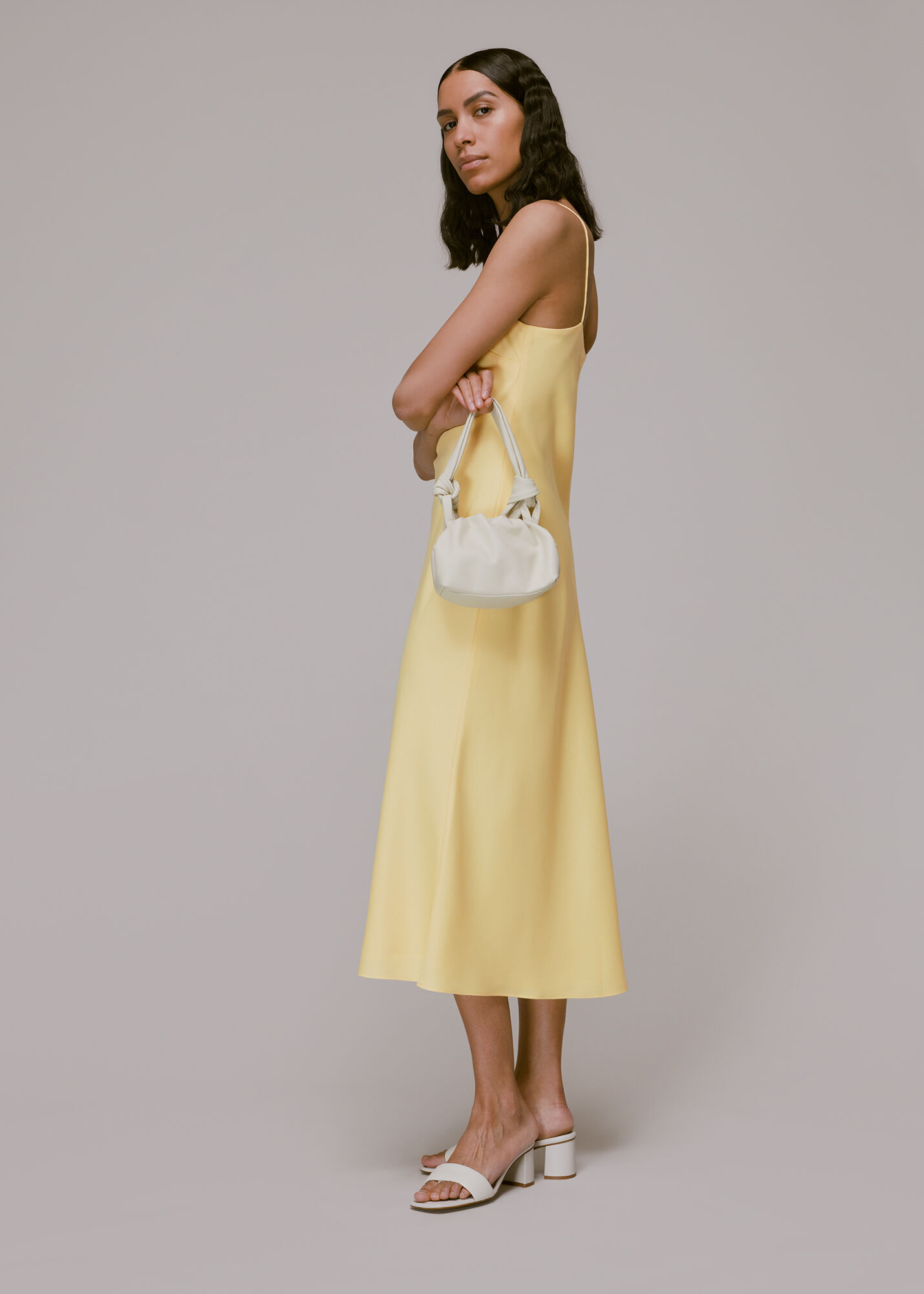 Whistles dagma slip dress top