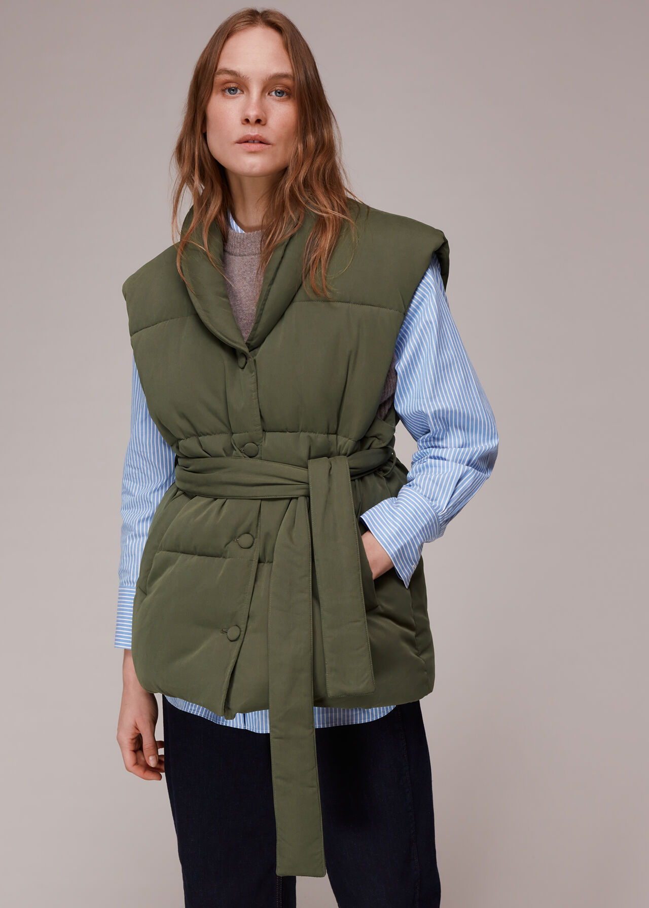 Lauren Drop Shoulder Gilet