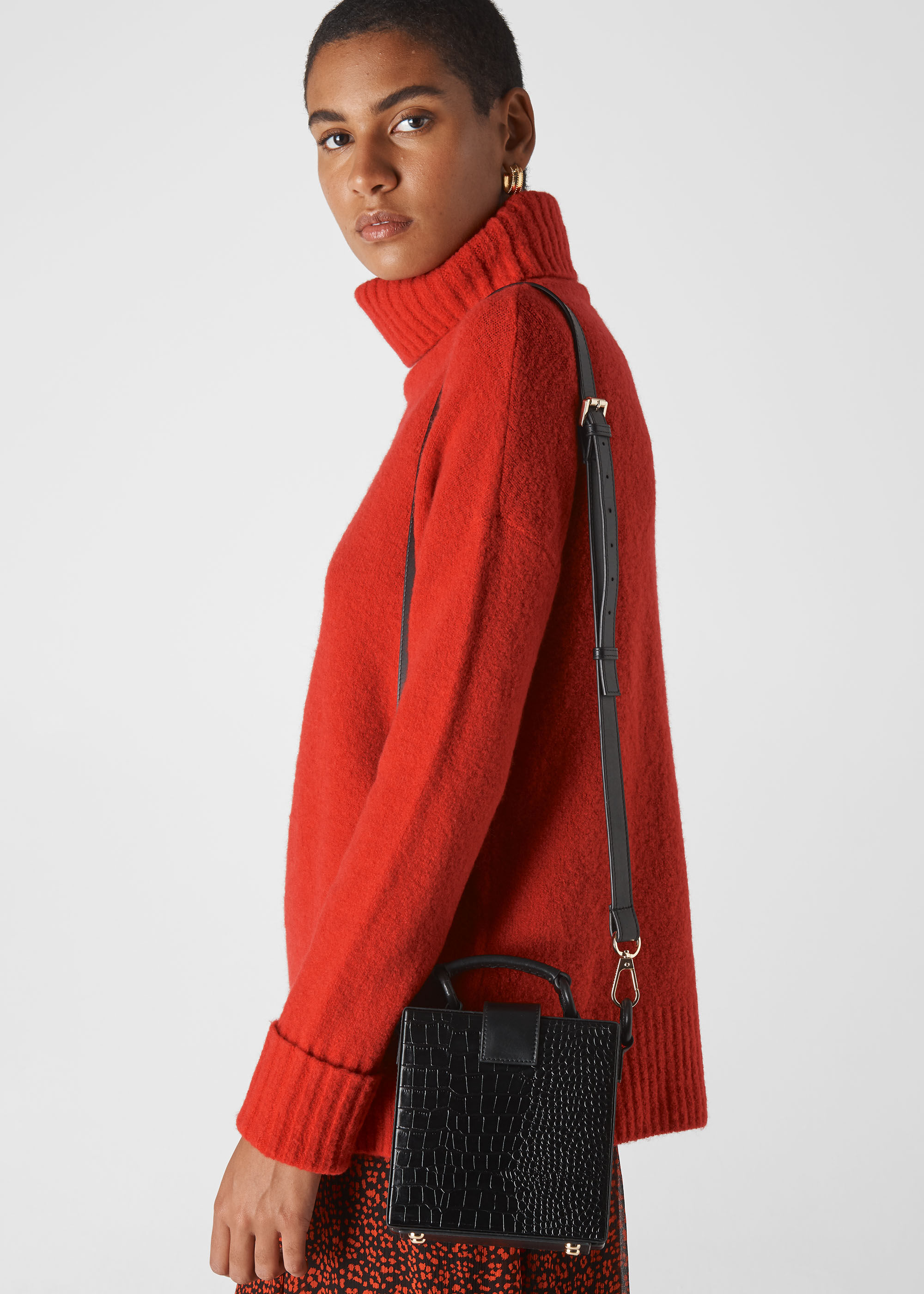 ★TOUT Y EST★ MagaretteBlack Croco KYHACR003BK Bag Jim - Croco Vert – LA PETITE ETOILE