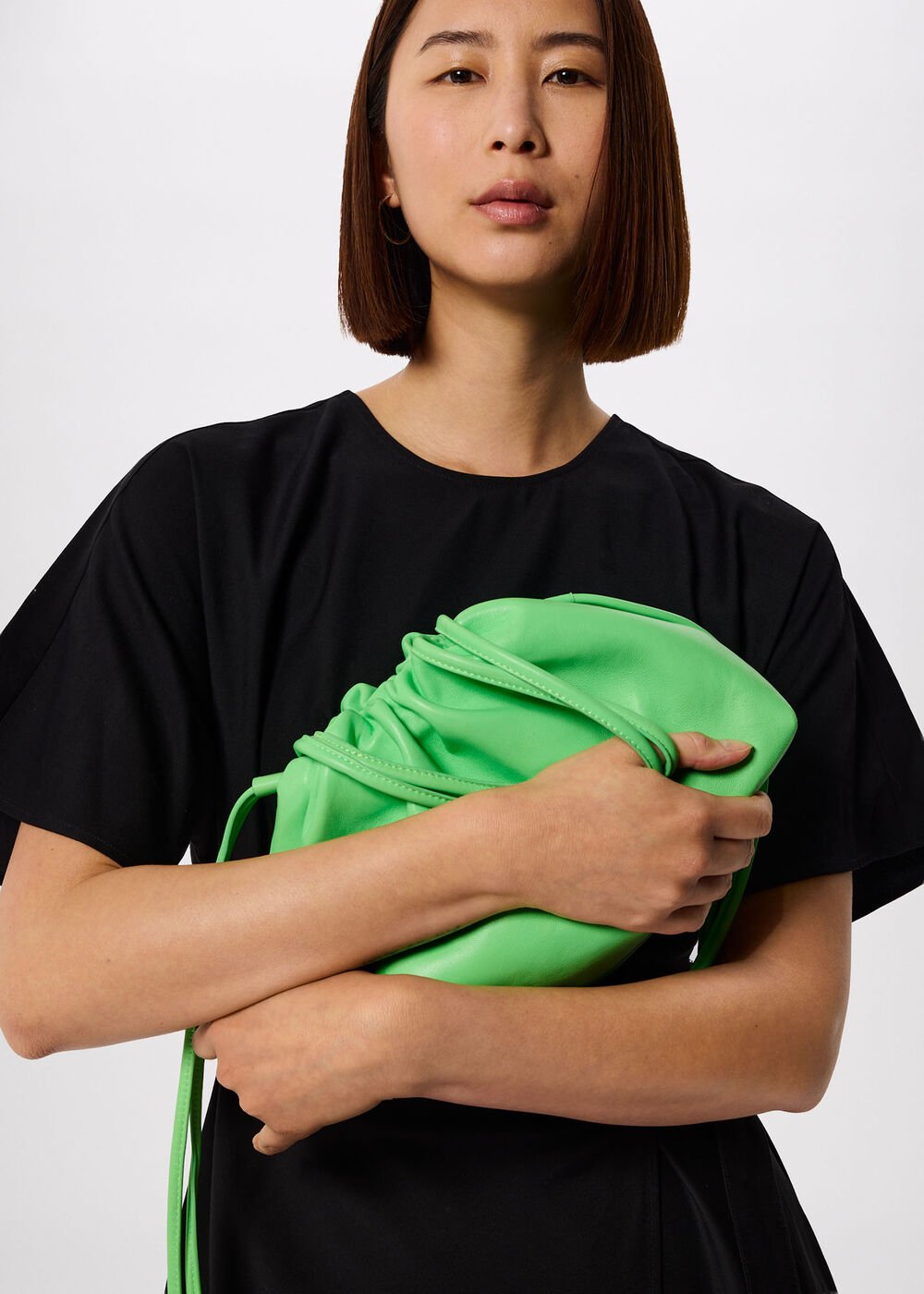 Limited Soft Ruched Bag