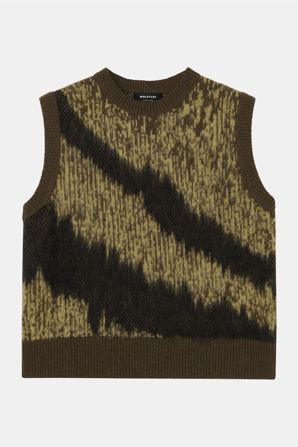 Zebra Print Knitted Tank