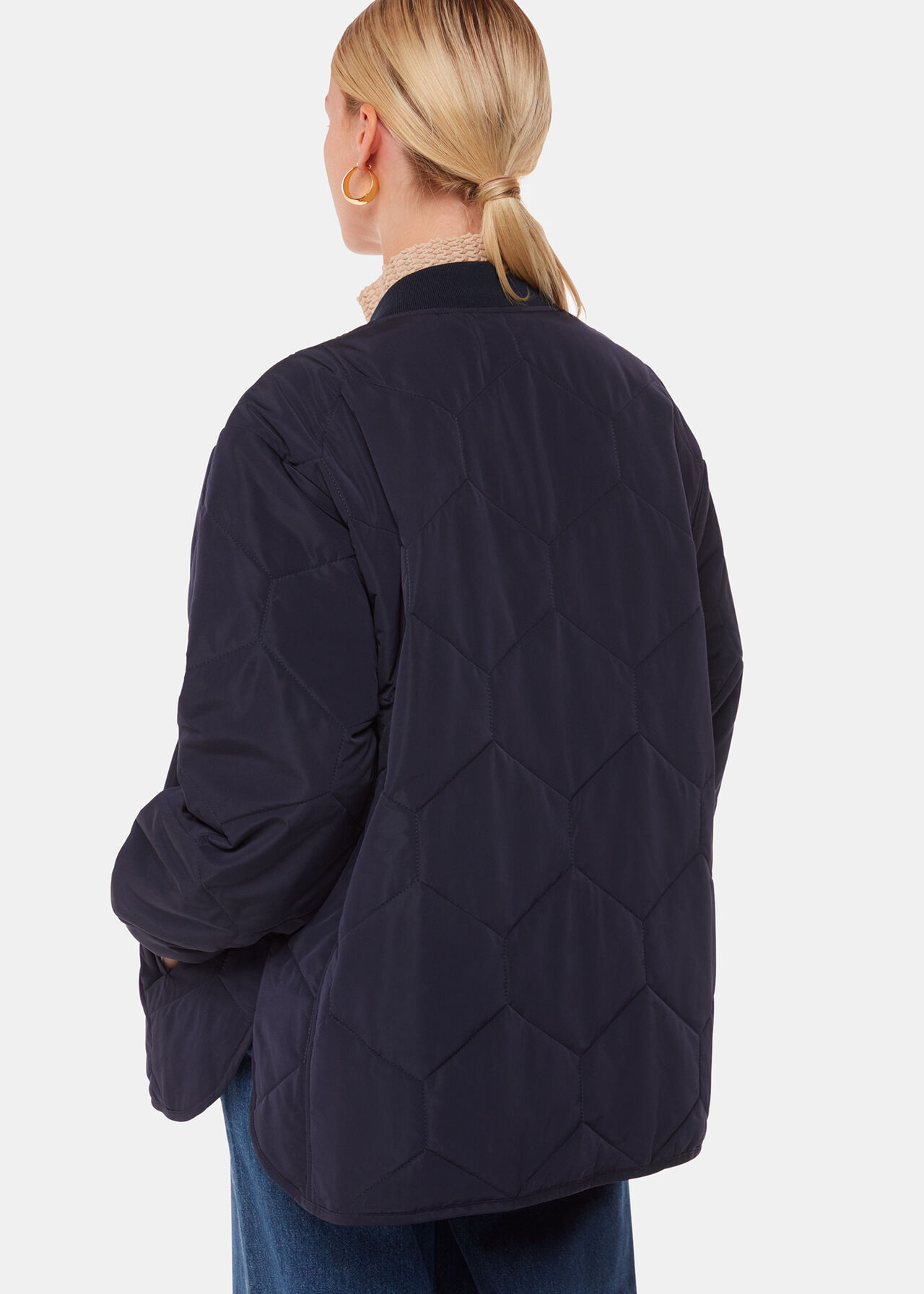 Ida Short Quilted Coat