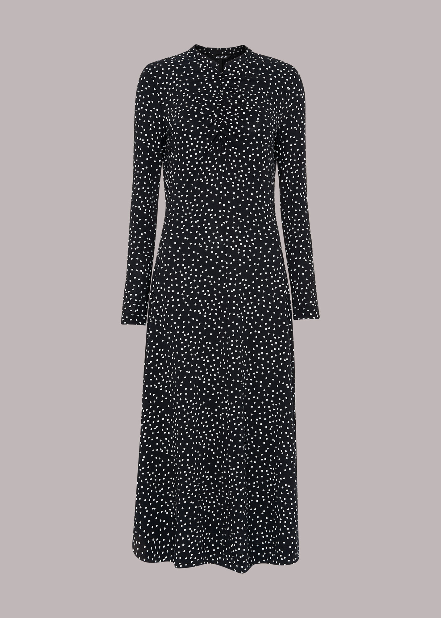 Multicolour Rumi Spot Jersey Dress WHISTLES