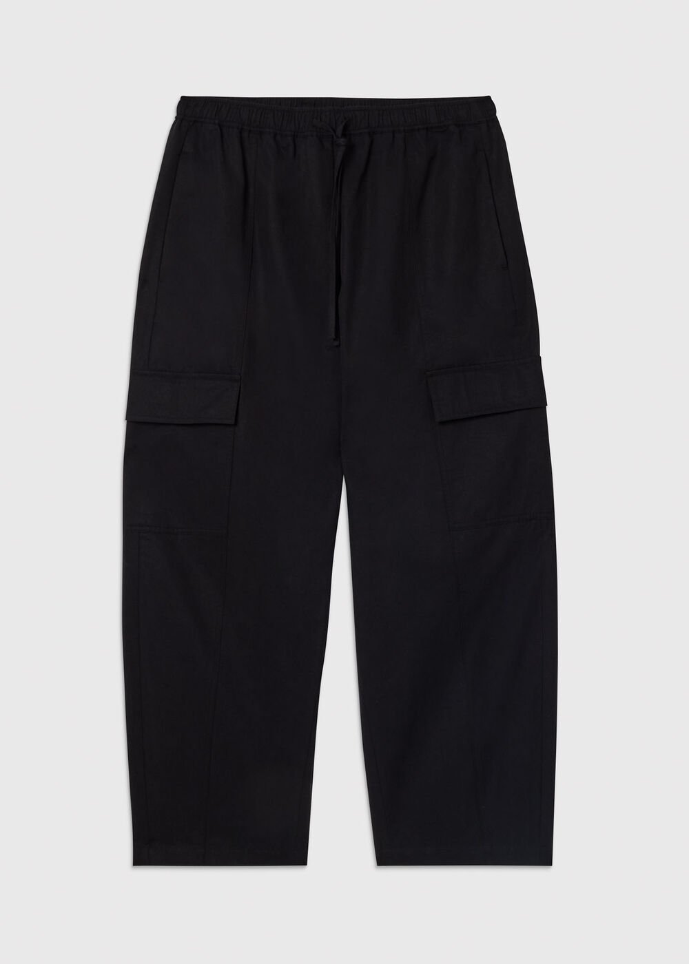 Utility Cotton Barrel Trouser