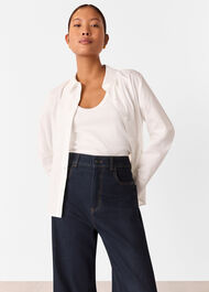 Petite Stretch Barrel Leg Jean