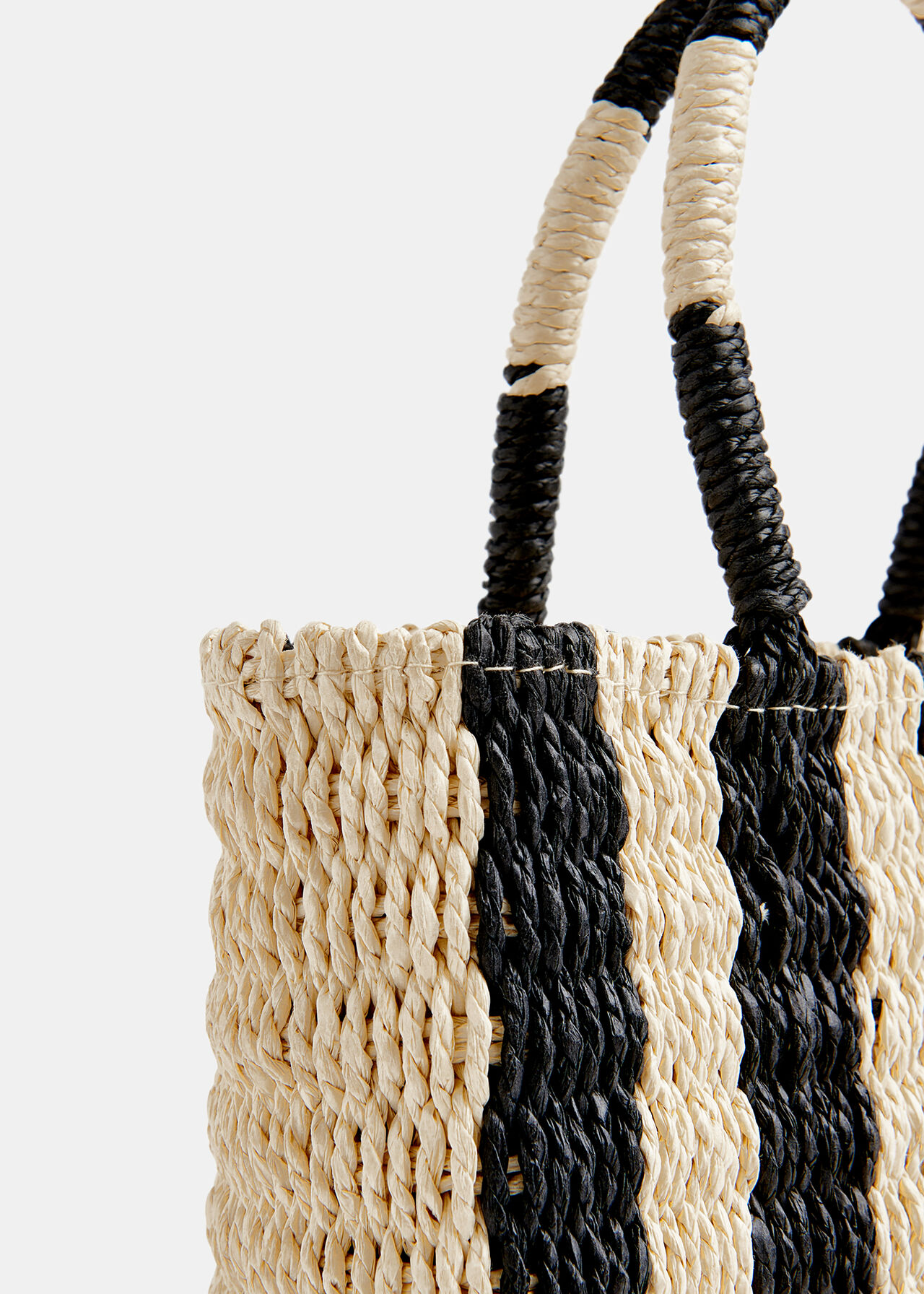 Tillie Striped Mini Tote