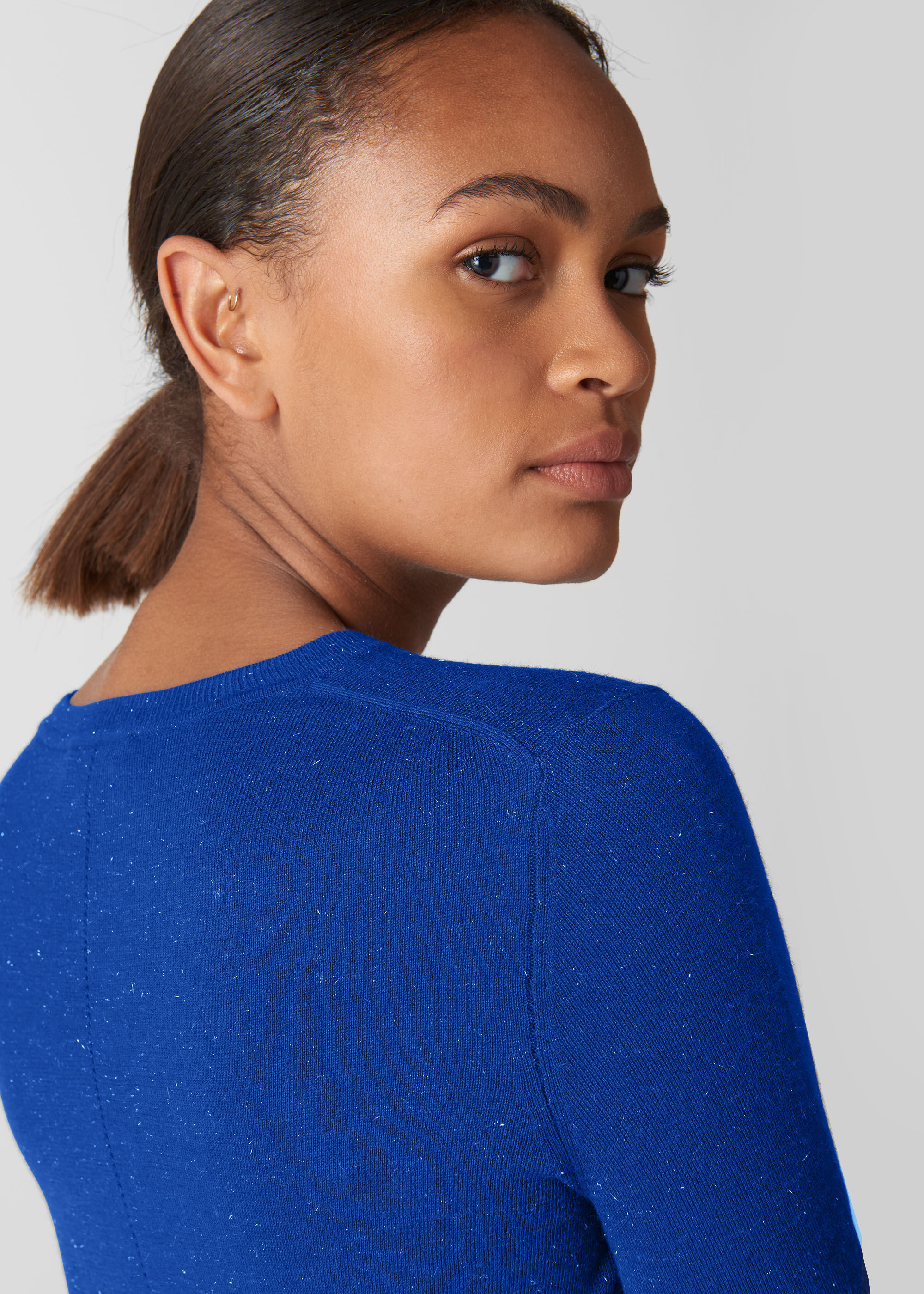 Whistles annie hotsell sparkle knit jumper