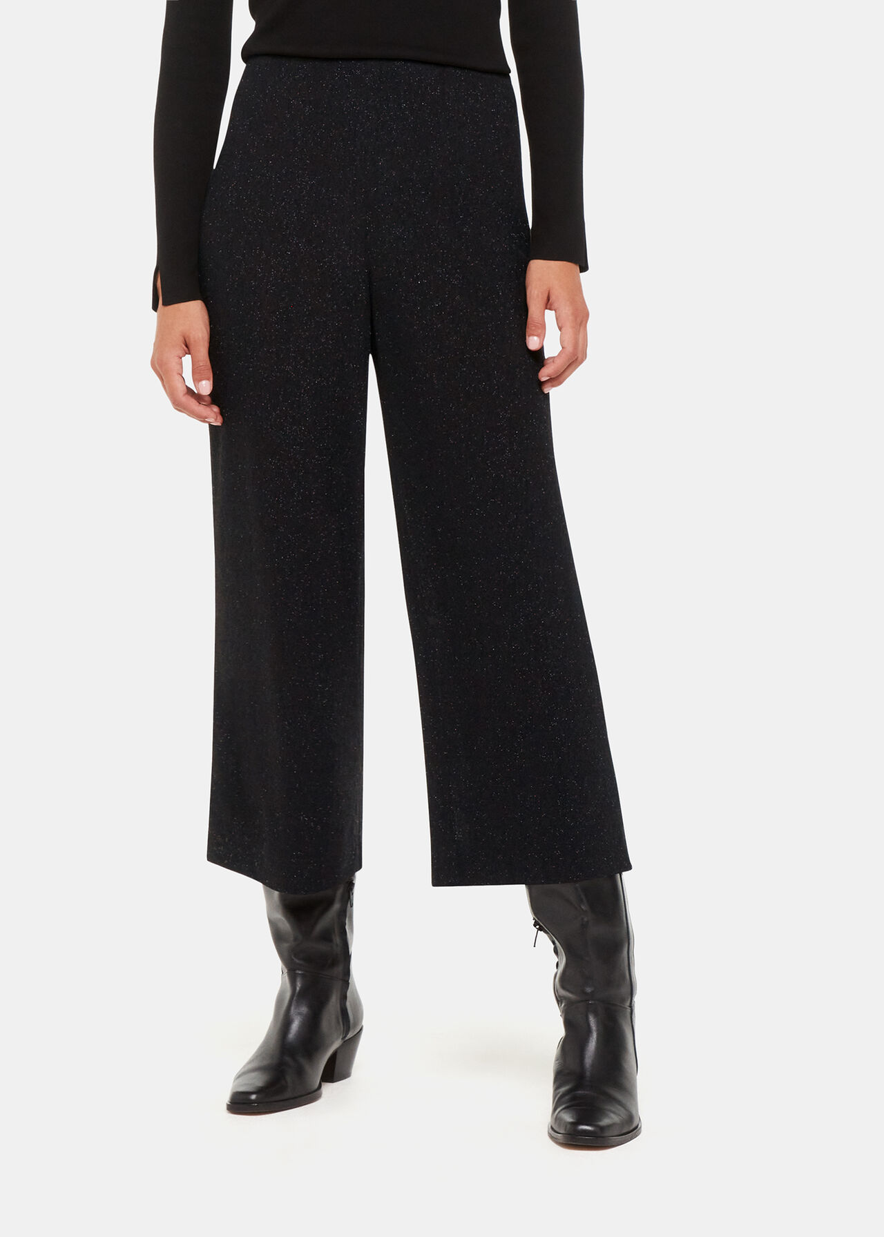 Eva Sparkle Cropped Trouser