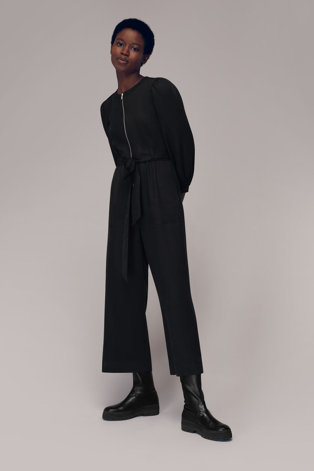 Estelle Zip Front Jumpsuit