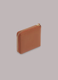 Sydney Plaited Zip Pull Purse