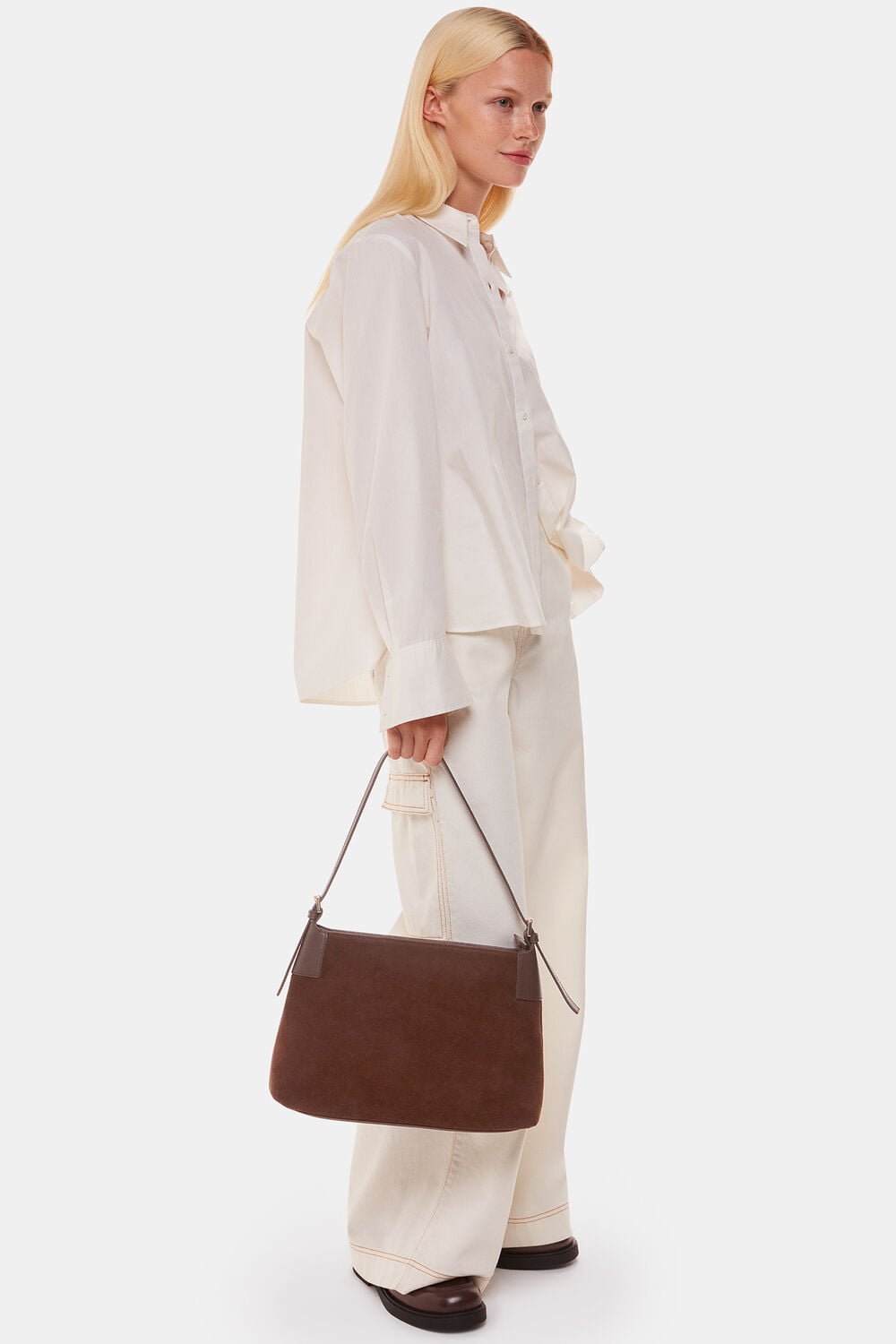 Paloma Suede Shoulder Bag