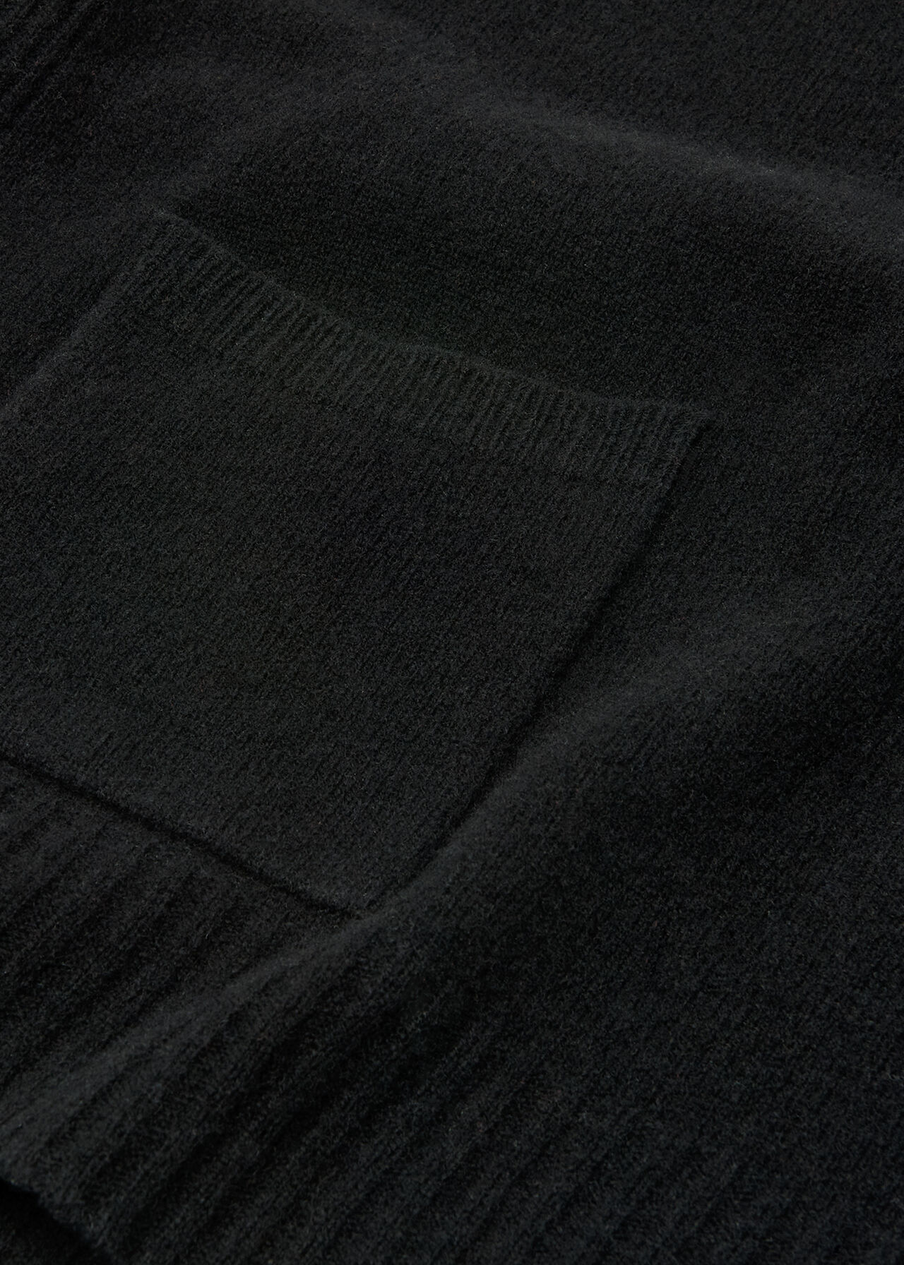 Pocket Detail Wool Jumper