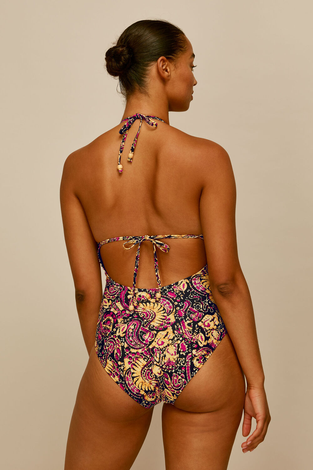 Batik Print Swimsuit