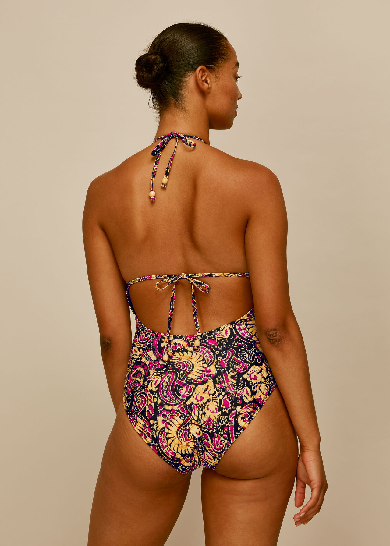 Batik Print Swimsuit